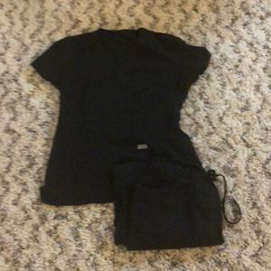 Black Grey’s Anatomy Scrub Set